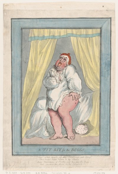 A Tit Bit for the Bugs, 25 maj 1793, 25 maj 1793. av Thomas Rowlandson