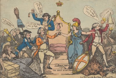 A Touch on the Times, 29 december 1788., 29 december 1788. av Thomas Rowlandson