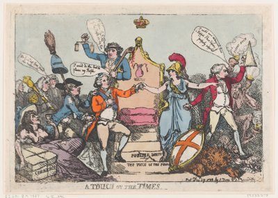 A Touch on the Times, 29 december 1788., 29 december 1788. av Thomas Rowlandson