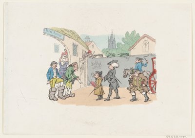 En resa till främmande delar, 1807, 1807. av Thomas Rowlandson