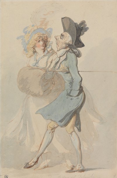 En utsliten libertin av Thomas Rowlandson