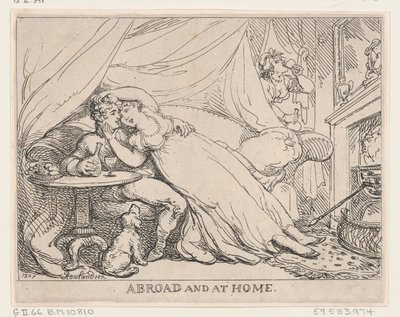 Utomlands och hemma, 28 februari 1807., 28 februari 1807. av Thomas Rowlandson