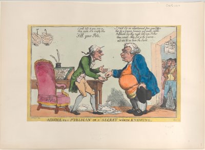 Råd till en publikan, eller en hemlighet värd att veta, 1810., 1810. av Thomas Rowlandson