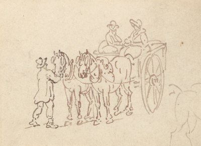 Albumritning av Thomas Rowlandson