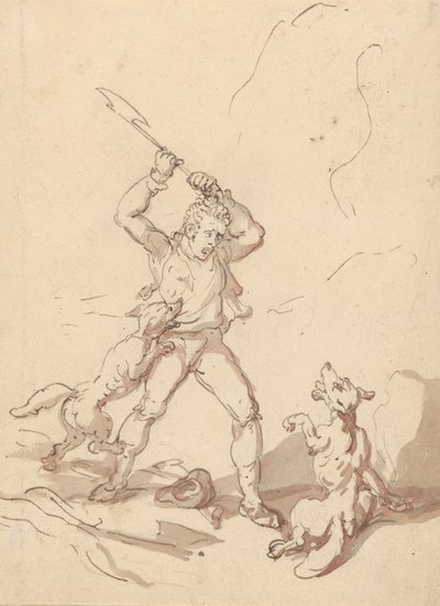 Albumritning av Thomas Rowlandson