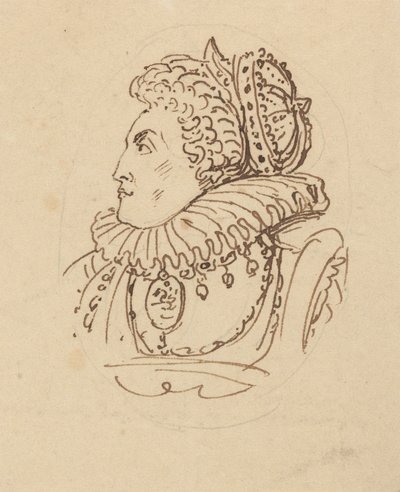 Albumritning av Thomas Rowlandson