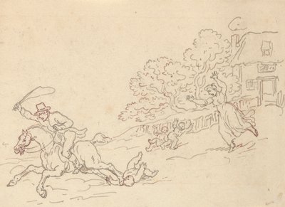 Albumritning av Thomas Rowlandson