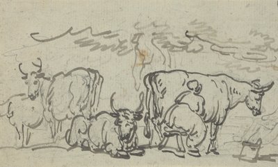 Albumritning av Thomas Rowlandson