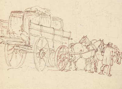 Albumritning av Thomas Rowlandson