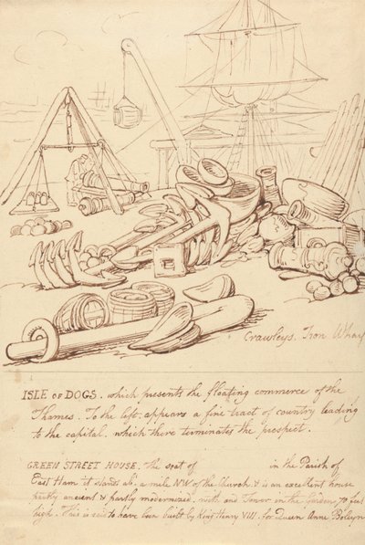 Albumteckning av Thomas Rowlandson