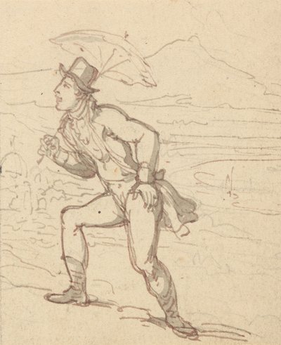Albumteckning av Thomas Rowlandson