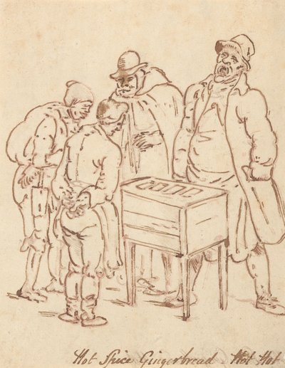 Albumteckning av Thomas Rowlandson