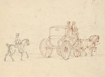 Albumteckning av Thomas Rowlandson