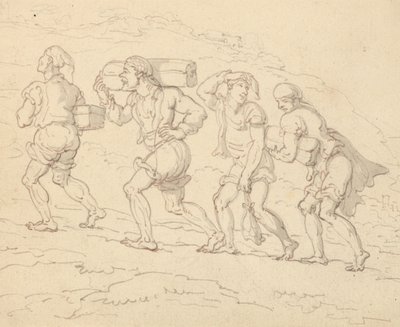 Albumteckning av Thomas Rowlandson