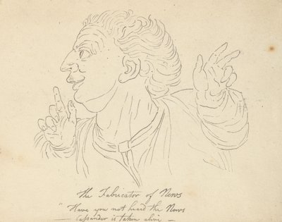 Albumteckning av Thomas Rowlandson