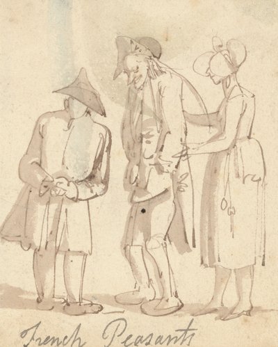 Albumteckning av Thomas Rowlandson