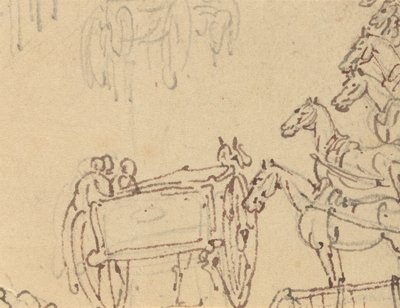 Albumteckning av Thomas Rowlandson