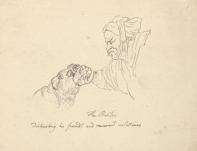 Albumteckning av Thomas Rowlandson