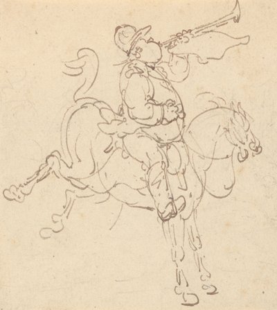 Albumteckning av Thomas Rowlandson