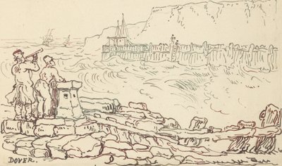 Albumteckning av Thomas Rowlandson