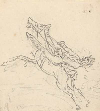 Albumteckning av Thomas Rowlandson