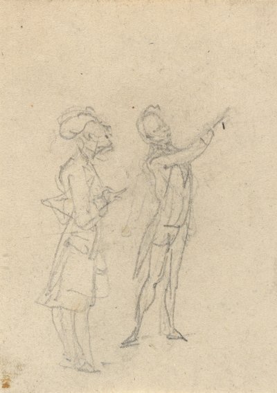 Albumteckning av Thomas Rowlandson