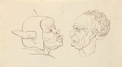 Albumteckning av Thomas Rowlandson