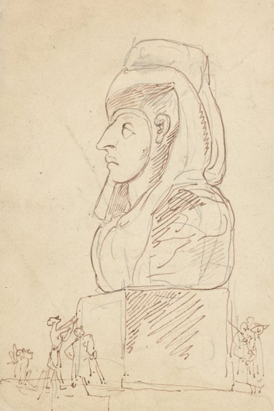 Albumteckning av Thomas Rowlandson
