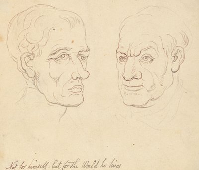 Albumteckning av Thomas Rowlandson
