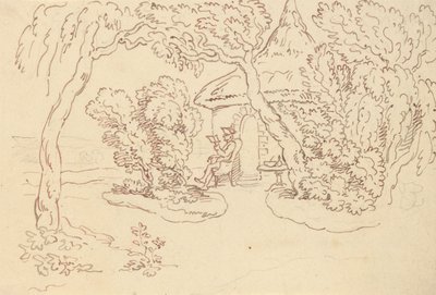 Albumteckning av Thomas Rowlandson