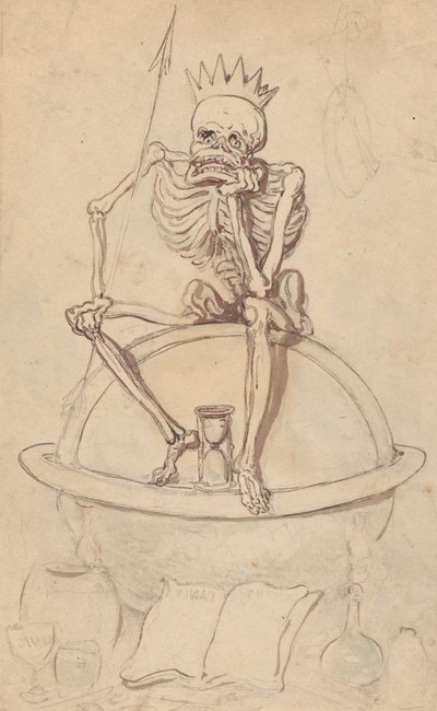Albumteckning av Thomas Rowlandson