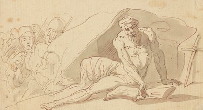 Albumteckning av Thomas Rowlandson