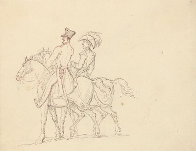 Albumteckning av Thomas Rowlandson
