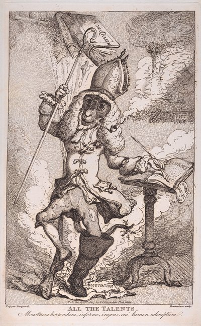 Alla talanger, 18 april 1807, 18 april 1807. av Thomas Rowlandson