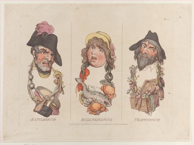 Battleorum, Billingsgatina, Trafficorum, 15 augusti 1800., 15 augusti 1800. av Thomas Rowlandson
