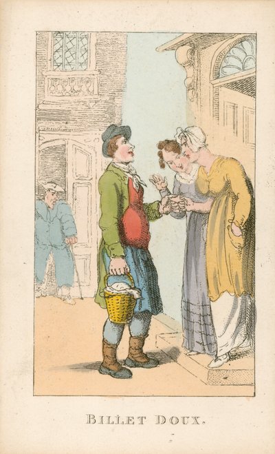 Mjuk biljett av Thomas Rowlandson