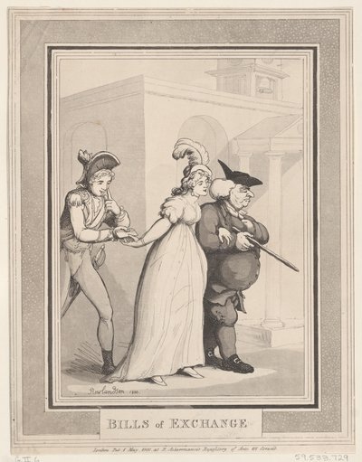 Växlar, 1 maj 1800., 1 maj 1800. av Thomas Rowlandson