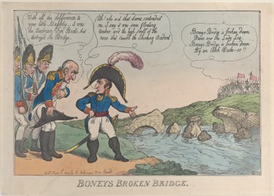 Boneys Broken Bridge, 12 juni 1809., 12 juni 1809. av Thomas Rowlandson