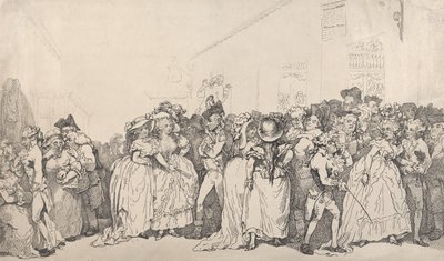 Box Lobby-solstolar av Thomas Rowlandson