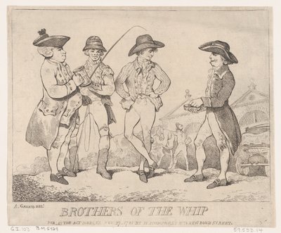 Piskens bröder, 27 november 1781, 27 november 1781. av Thomas Rowlandson