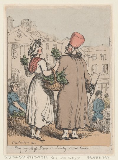 Köp My Moss Roses, or Dainty Sweet briar, 1811., 1811. av Thomas Rowlandson