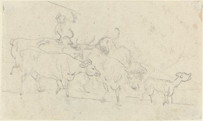Nötkreatur av Thomas Rowlandson