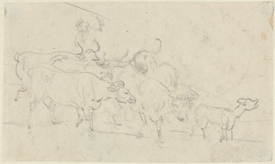 Nötkreatur av Thomas Rowlandson
