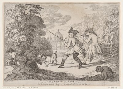 City Foulers-Mark!, 1799., 1799. av Thomas Rowlandson