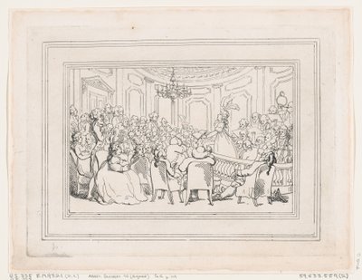 Comforts of Bath, tavla 2, 6 januari 1798., 6 januari 1798. av Thomas Rowlandson