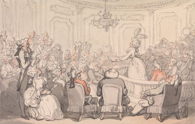 ”Comforts of Bath”: Konserten av Thomas Rowlandson