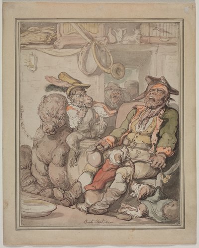 Jämförande anatomistudie av Thomas Rowlandson