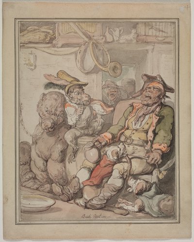 Jämförande anatomistudie, c. 1810-1820. av Thomas Rowlandson