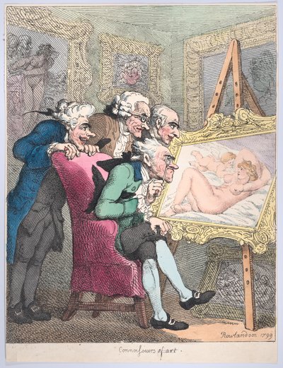 Connoisseurs, 20 juni 1799., 20 juni 1799. av Thomas Rowlandson