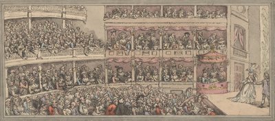 Covent Garden Theatre, 1792, 1792. av Thomas Rowlandson